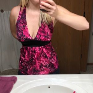 3 for $25 Sale! 🧜🏼‍♀️ criss-cross pink cheetah